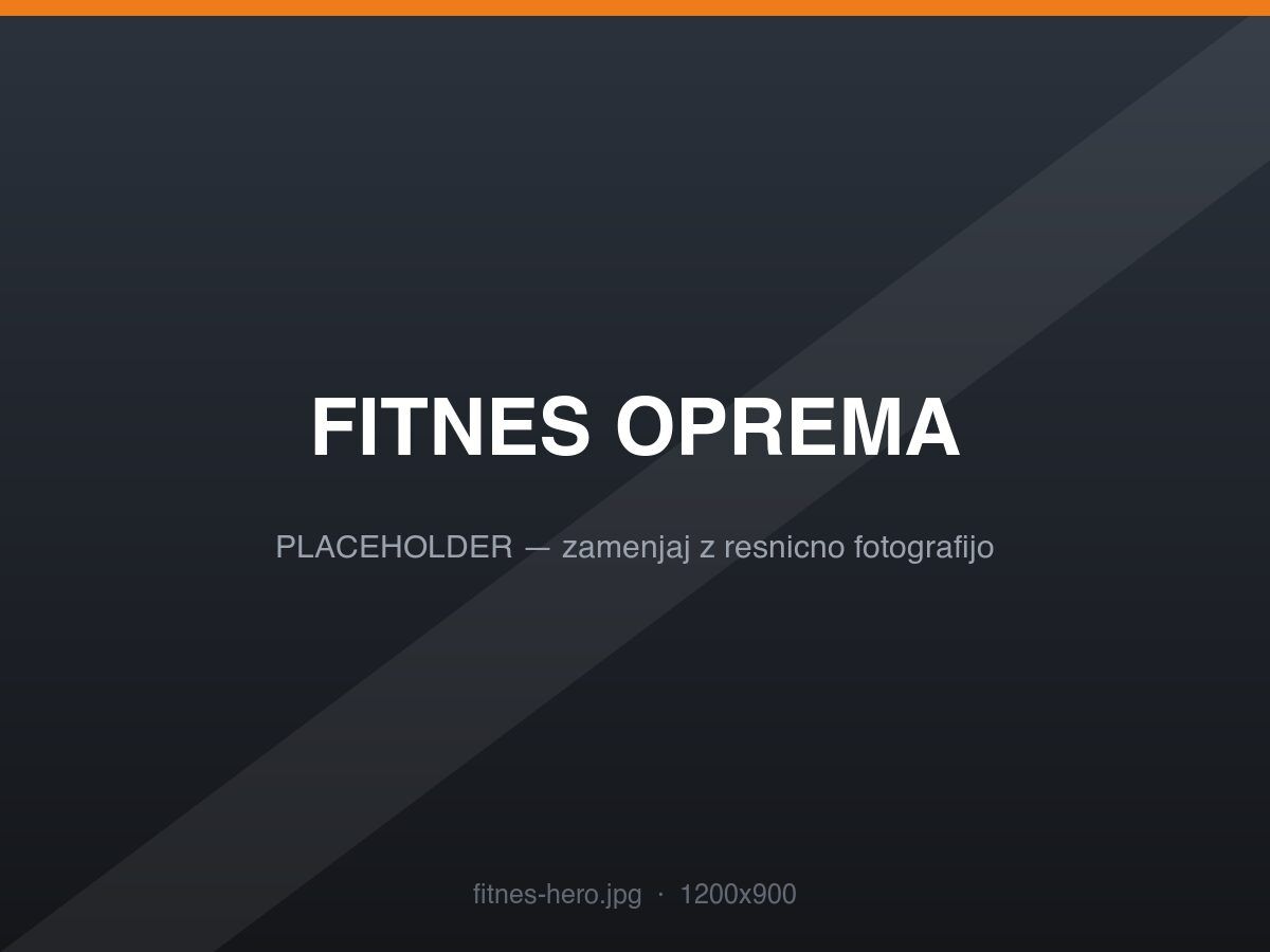 Fitnes oprema