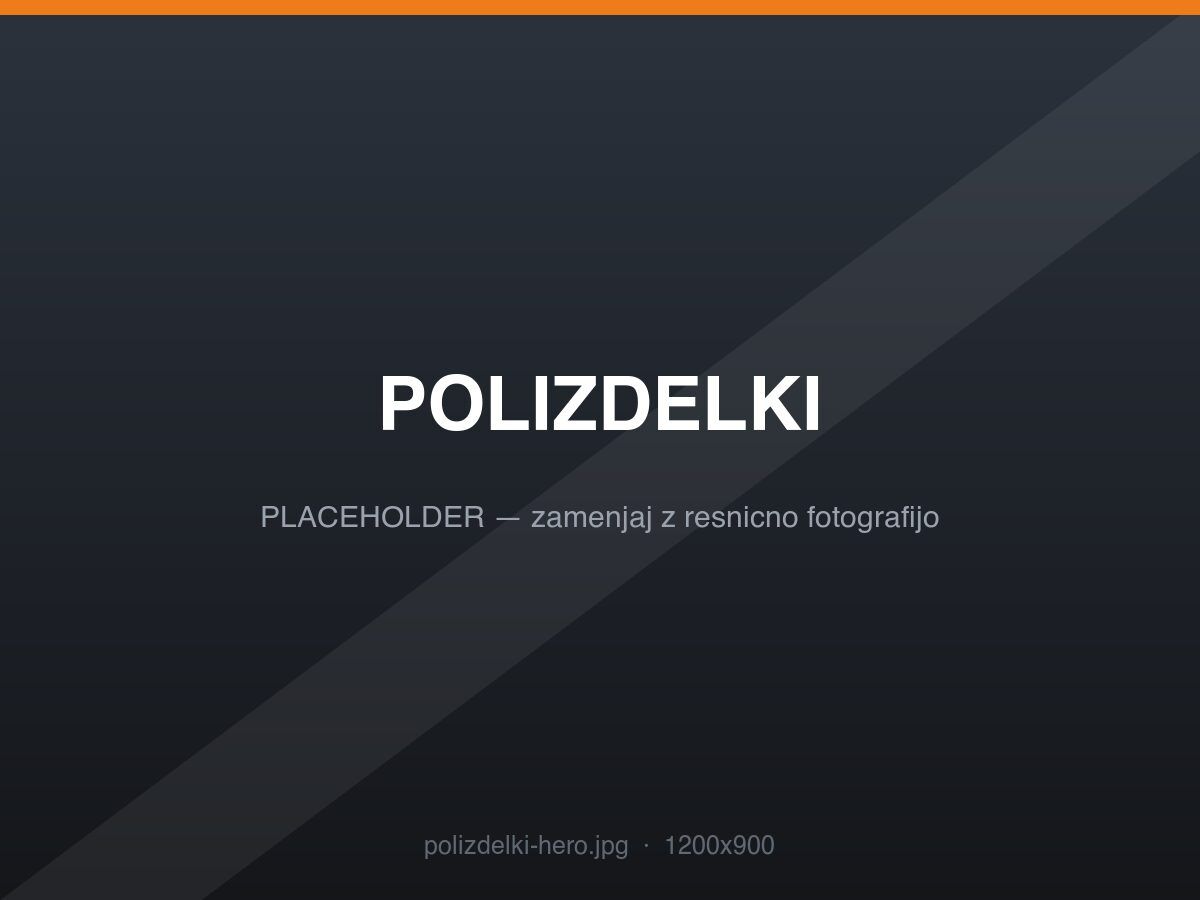 Polizdelki in razrez